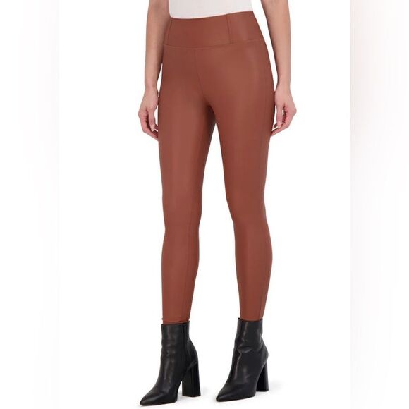 NWOT Ookie& Lala High Waisted Vegan Leather Legging Size S - Picture 8 of 8